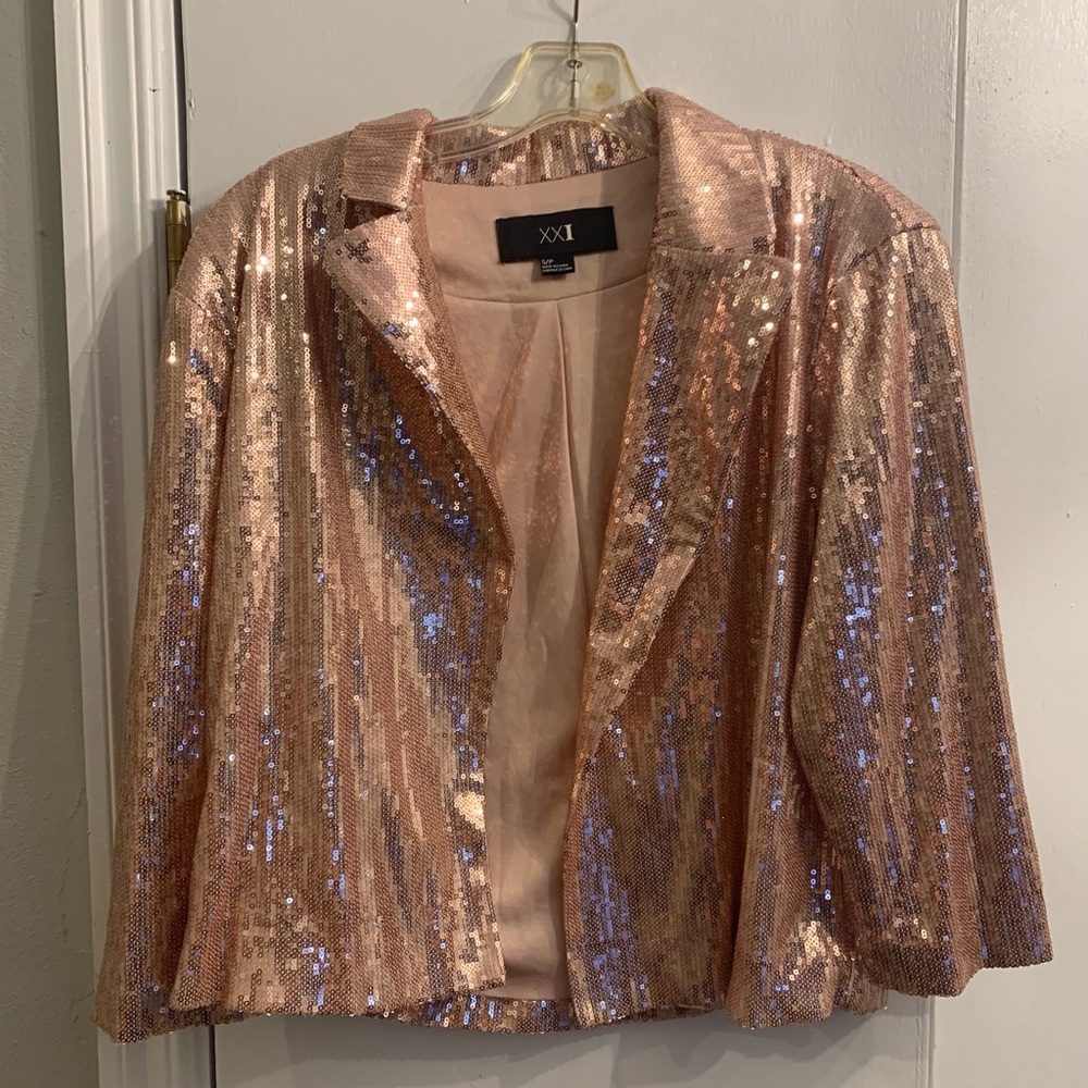 XXI Size Small Sequined Jacket